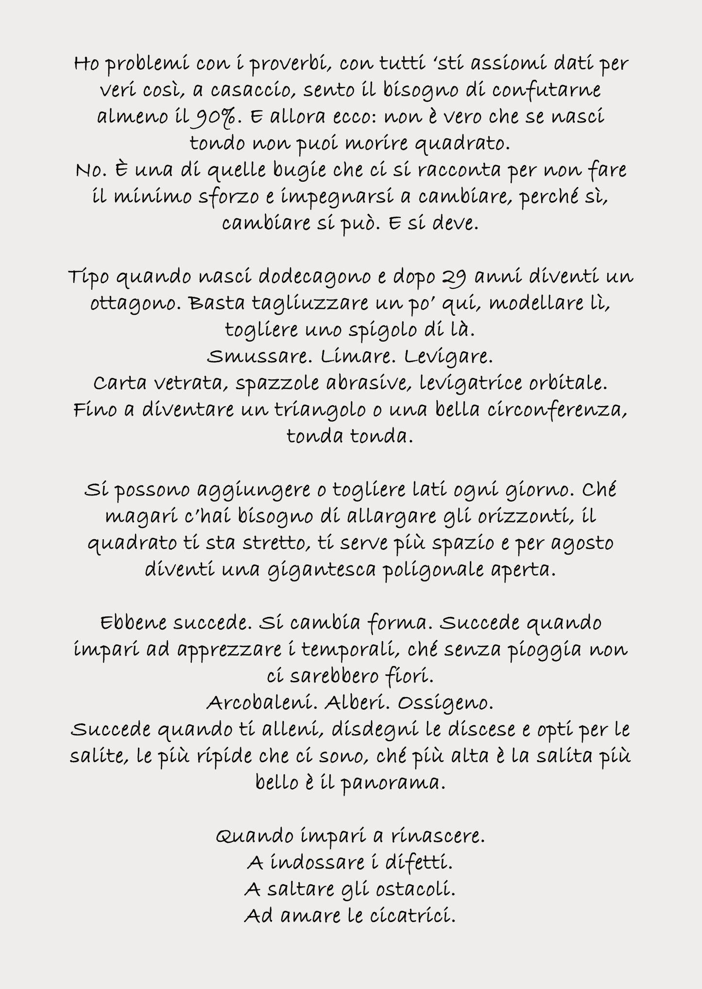 Vasi parlanti • CAMBIARE