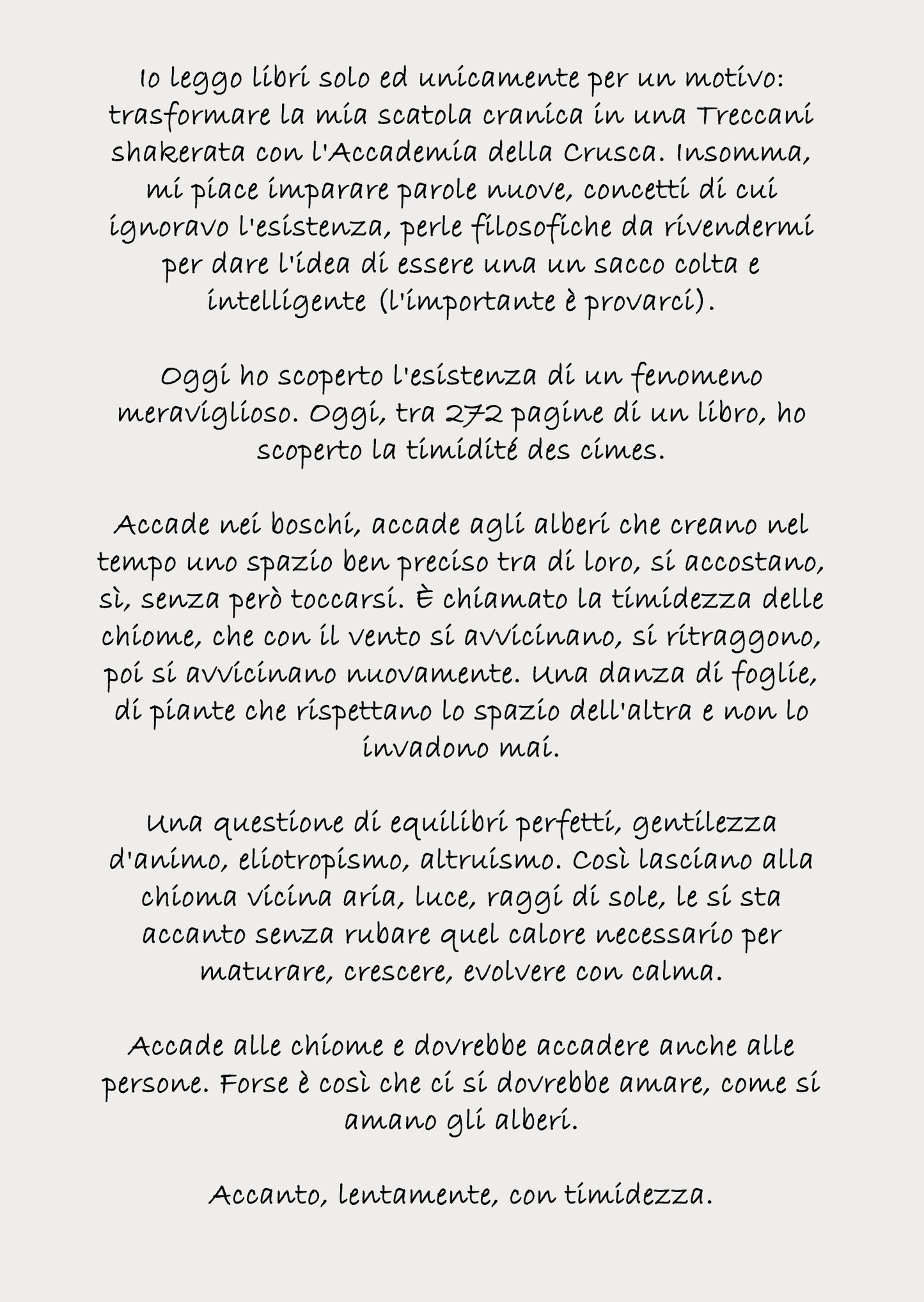 Vasi parlanti • TIMIDEZZA