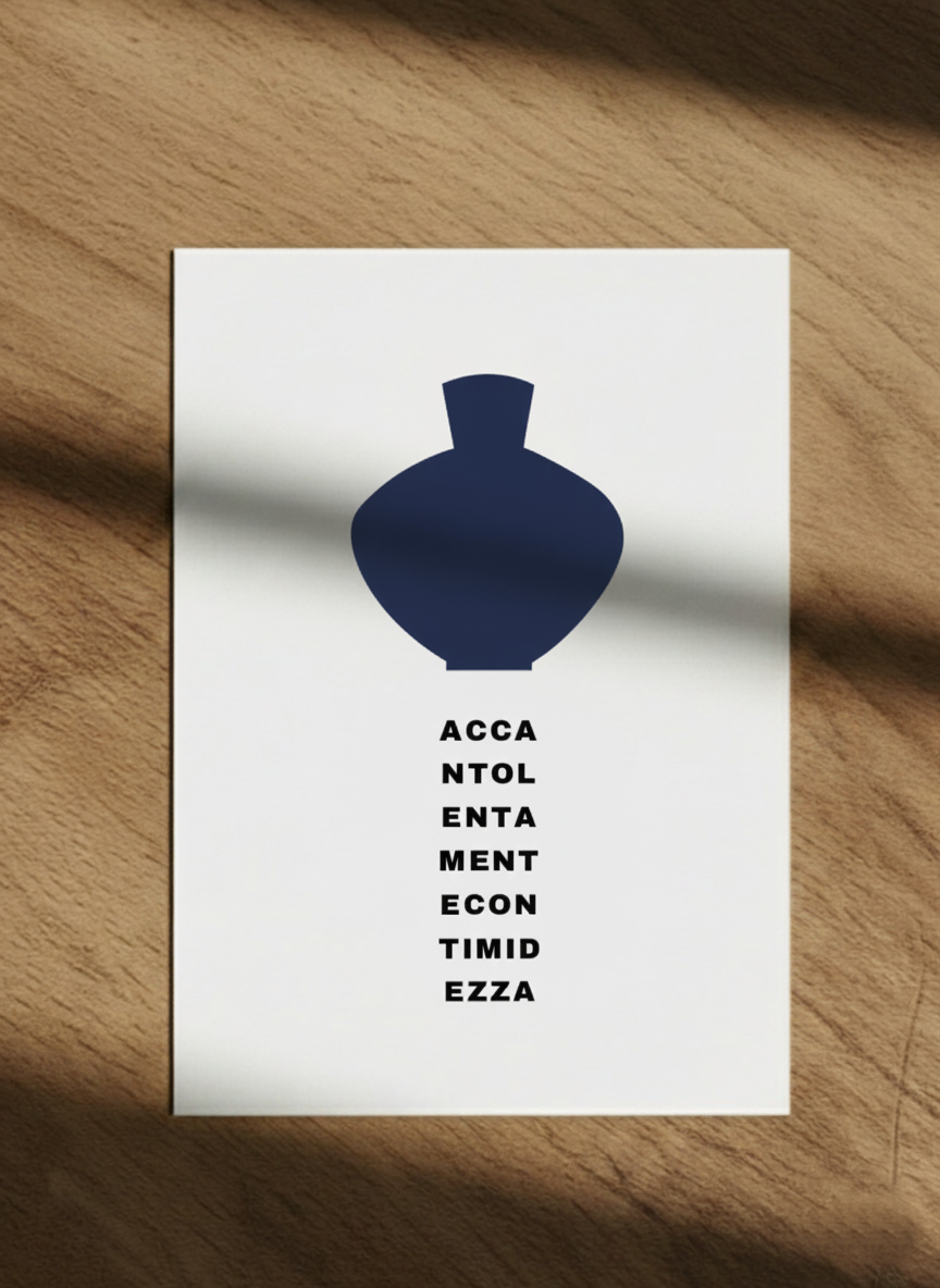 Vasi parlanti • TIMIDEZZA