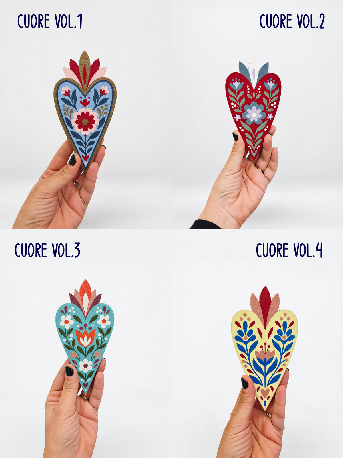 Decorazione CUORE • Pack da 2