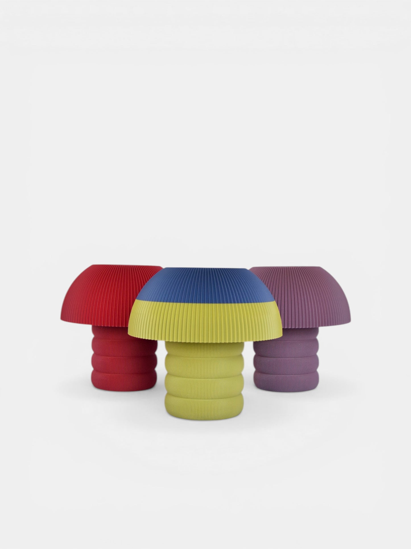 Lampada moderna mushi di calo design lab