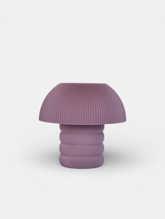 Lamapada mushi di design viola